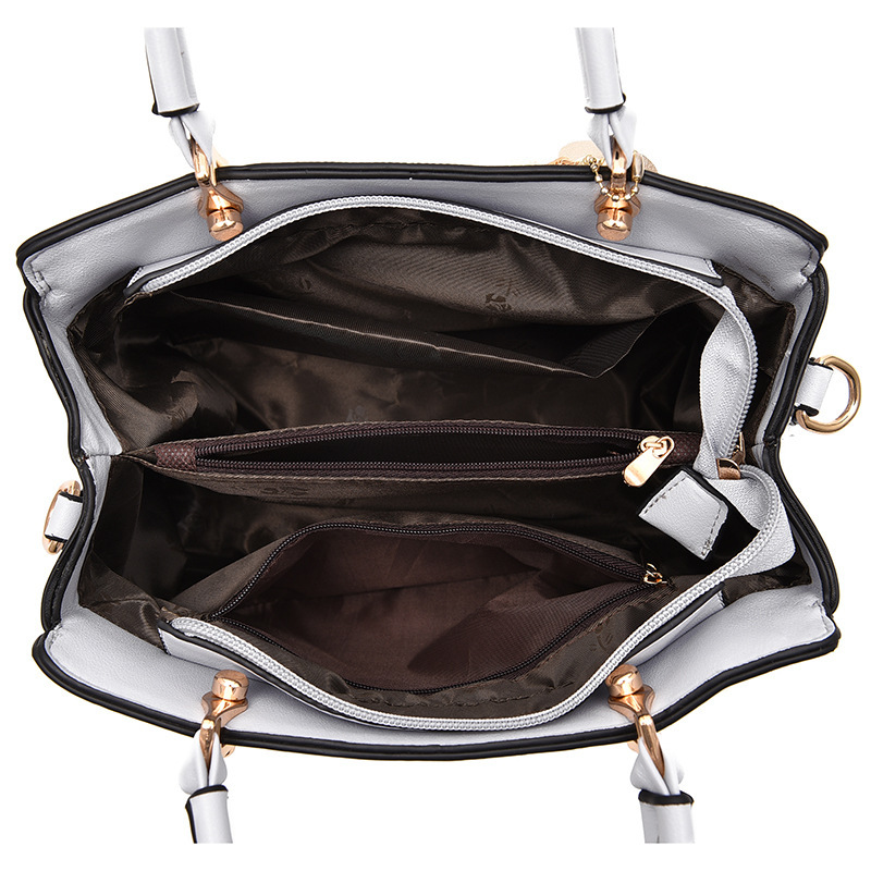Color-blocked bags for women 2022 new crossbody bag, trendy and elegant single-shoulder bag, simple mom bag, fashionable handbag for women Item Picture