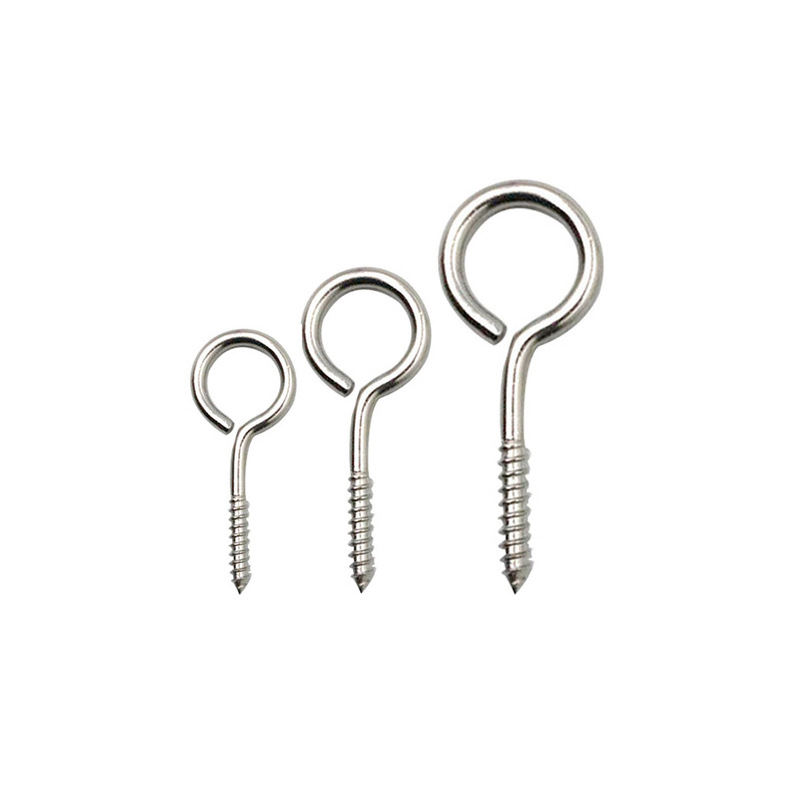 The manufacturer sells a large quantity of stainless steel sheep eye nails with rings, sheep eye fishing gear gift accessories at low prices. Self-attack sheep eye rings Item Picture