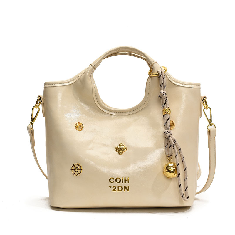 High-end hand-held bucket bag for women 2025 new style, fashionable, simple and versatile single-shoulder bag, trendy and casual women's bag Item Picture