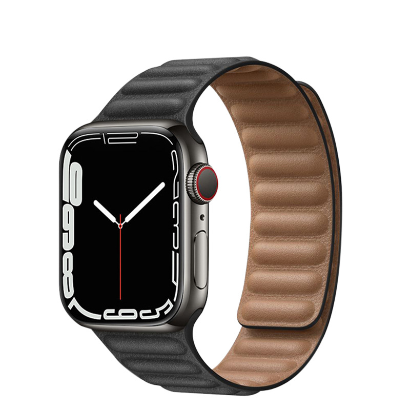 This is suitable for the apple s10 wristwatch with a leather strap. apple iwatch456789 chain-type magnetic se movement Item Picture