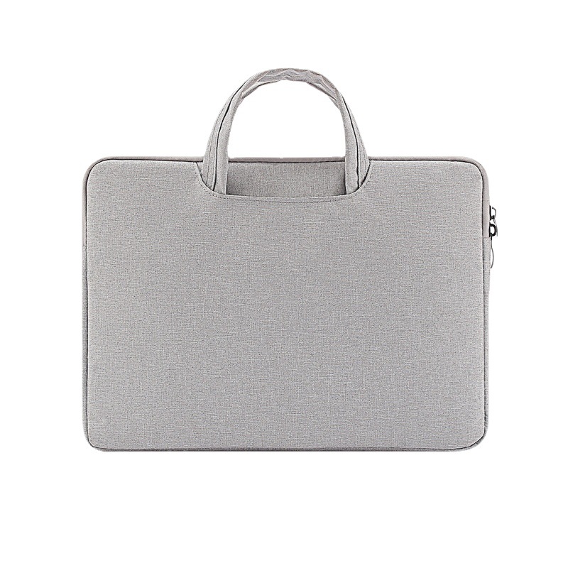 Factory wholesale cross-border best-selling Oxford cloth bags with fleece hand-held 15.6-inch 13-inch Apple and Huawei laptop bags Item Picture