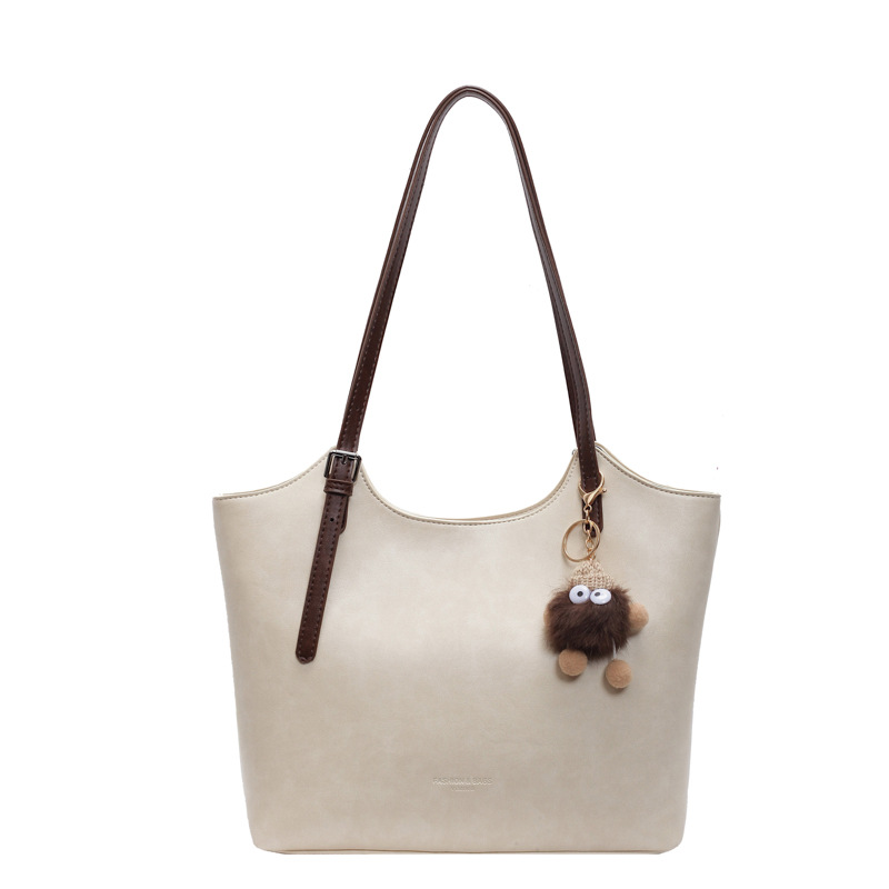 A high-end retro bag for women in 2024, a trendy and versatile shoulder bag with a large capacity and tote Item Picture