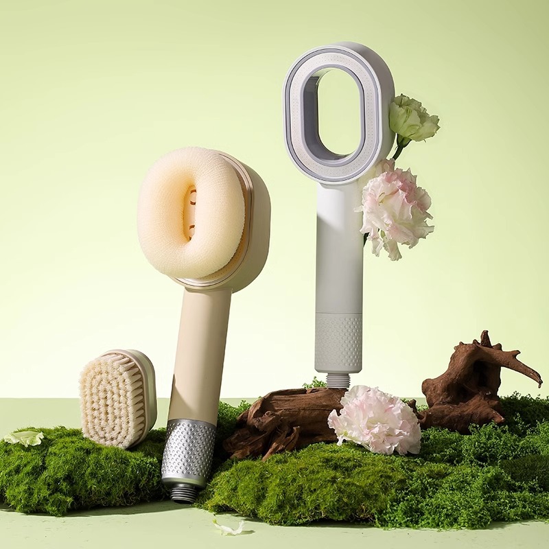 Bladeless filtration, pressurized fragrance, beauty care, handheld shower head, water purifier, chlorine removal, pressurized bathroom shower head details Picture