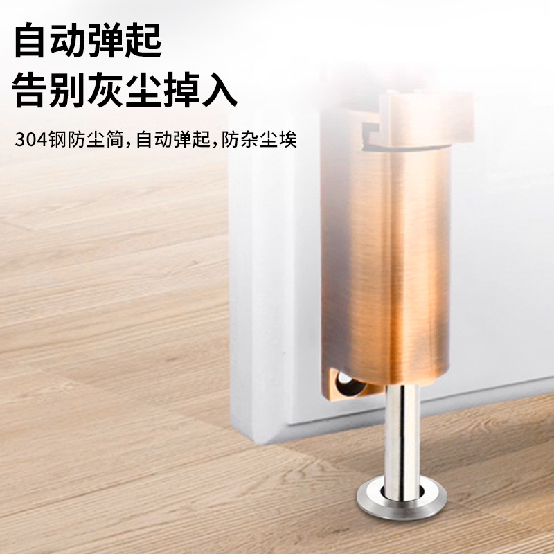 Wholesale 304 stainless steel dust cover cylinder with concealed pin sleeve, hidden sand and dust cover cylinder Specification drawing