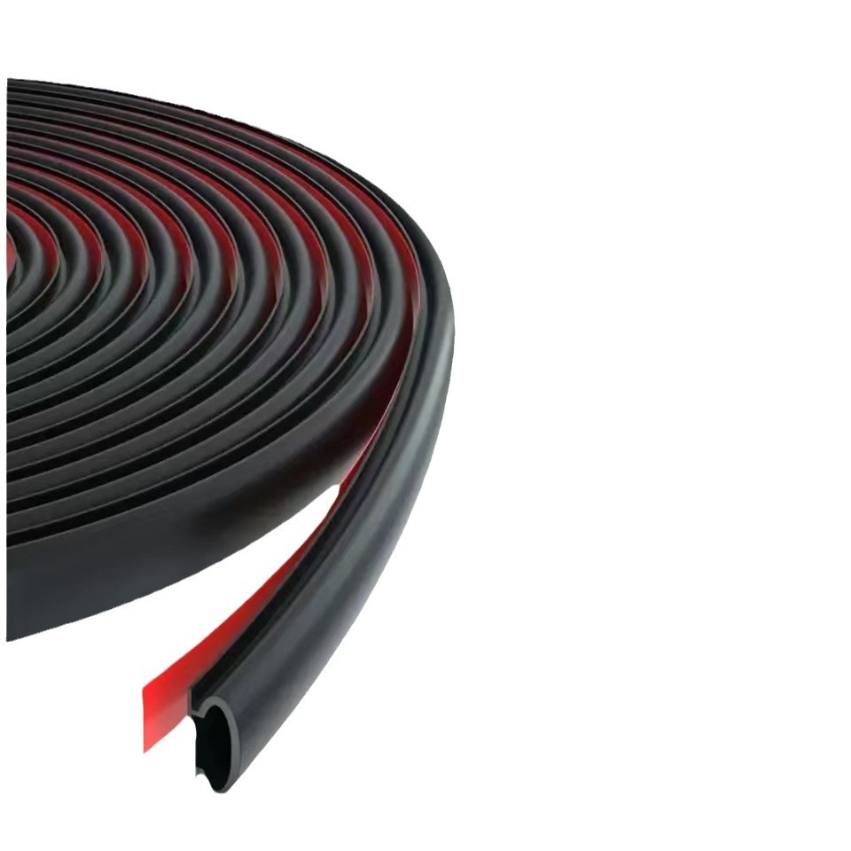 Cross-border supply of anti-theft door sealing strips, bedroom door gap self-adhesive soundproof, windproof, anti-collision, entrance door dust-proof rubber strips Item Picture