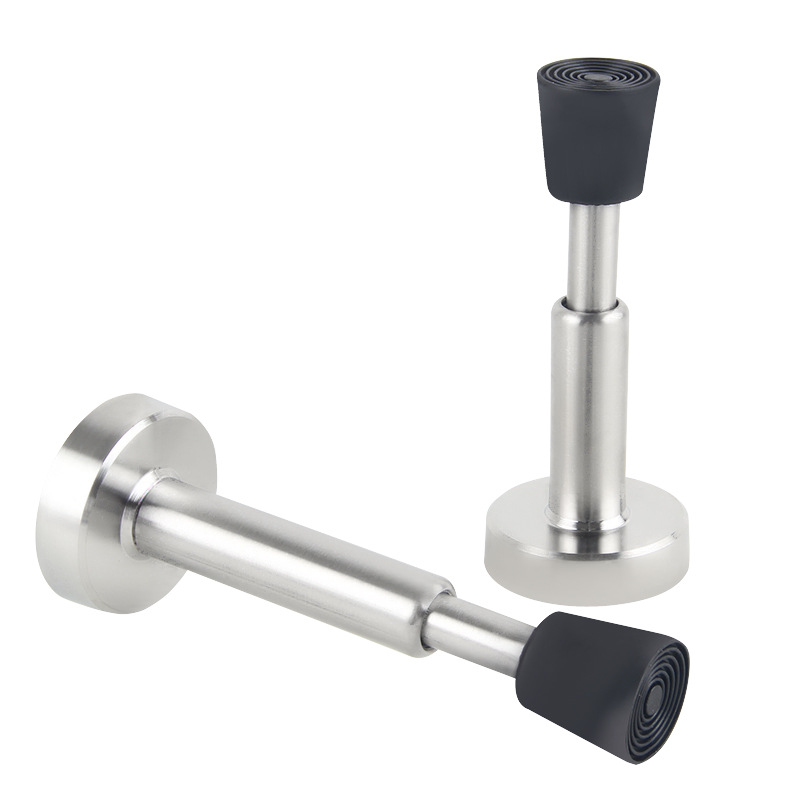 Door stop hydraulic buffer, top lifting buffer, telescopic anti-collision, stainless steel rubber silent door handle, door lock protection Item Picture