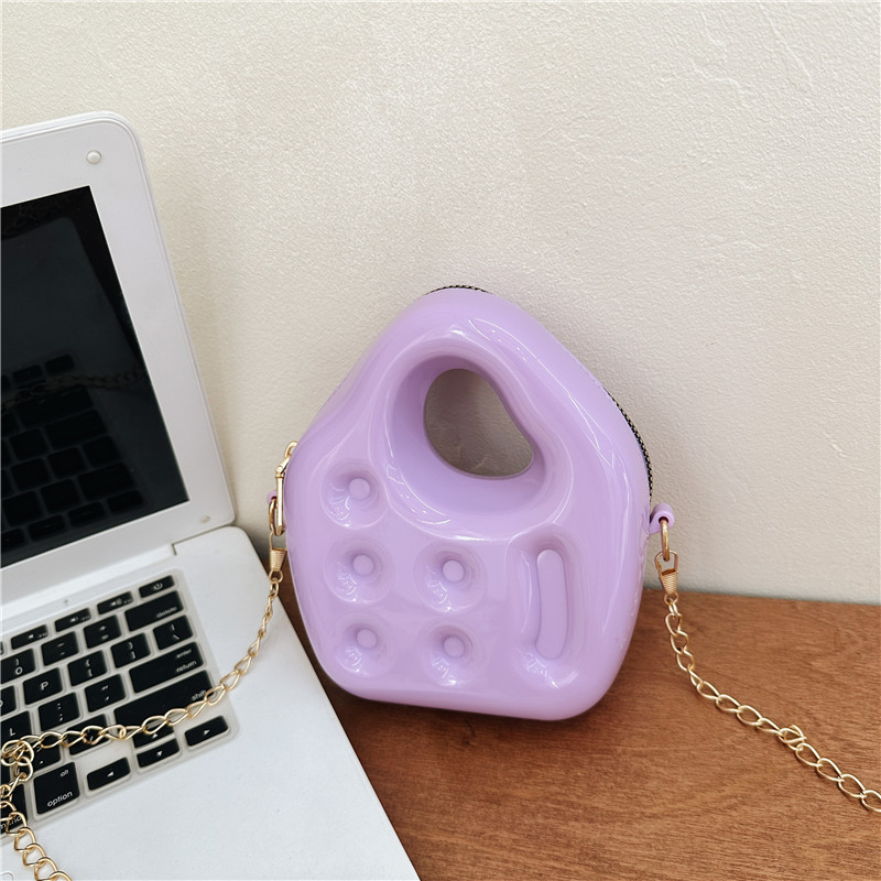 New summer PVC jelly bag for early spring 2025, mini plastic single-shoulder crossbody women's bag, sweet handbag Application Scenario