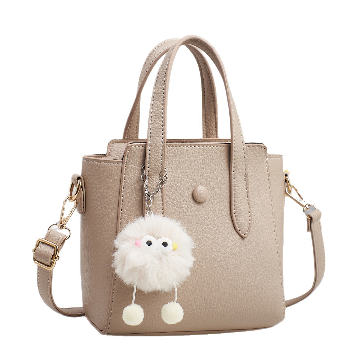 Summer New 2025 Cross-border Trendy women's handbag, large capacity, fashionable and fresh bucket bag, single-shoulder crossbody bag for women Item Picture