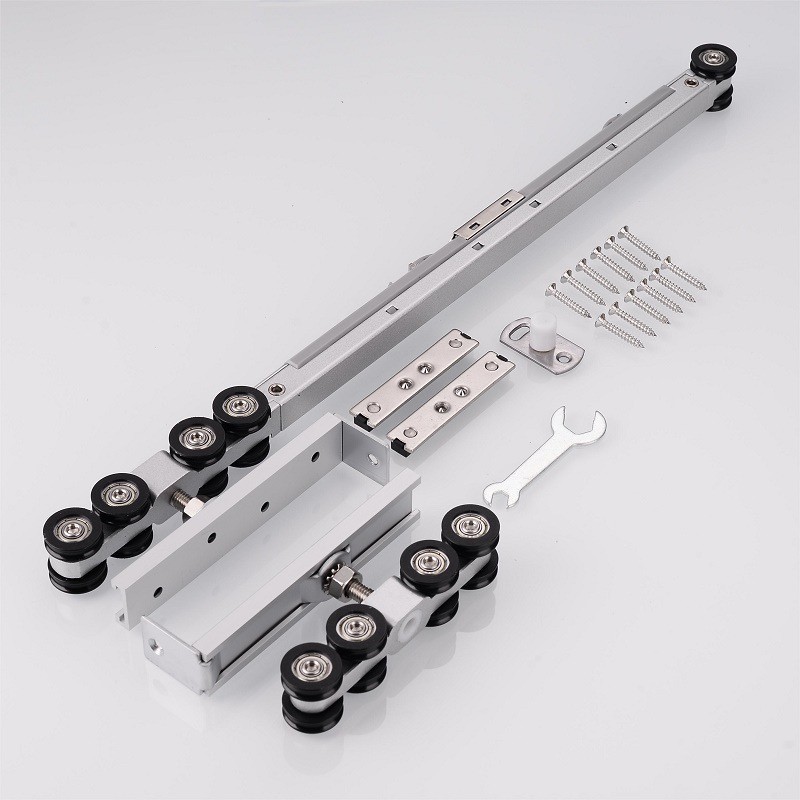 Concave wheel bidirectional damping hanging wheel, kitchen sliding door linkage, sliding door hanging, sliding door track pulley, silent track hanging wheel Item Picture