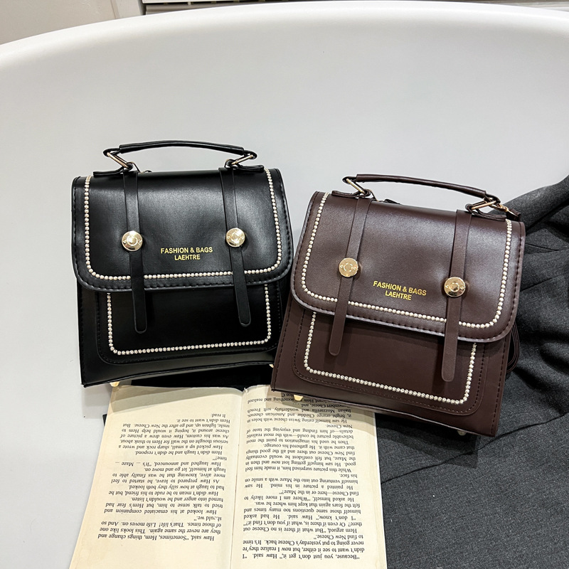 This popular crossbody bag is a versatile handbag for women commuting to work. It's a high-quality dual-purpose spring student backpack Application Scenario