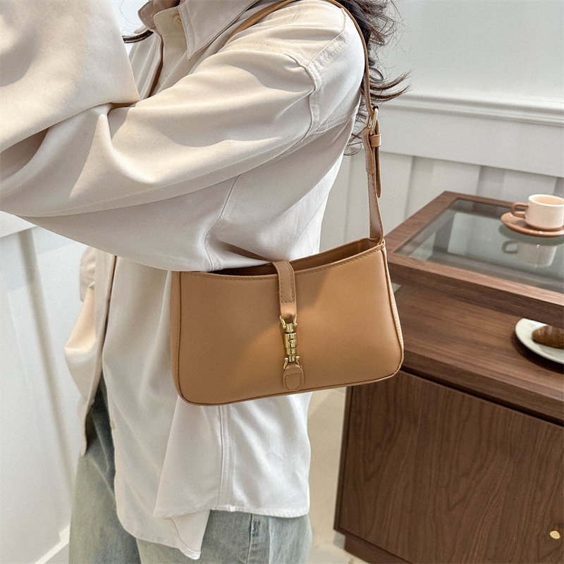 Cross-border quality and fashionable underarm bag, a new versatile handbag for women, large-capacity single-shoulder bag details Picture