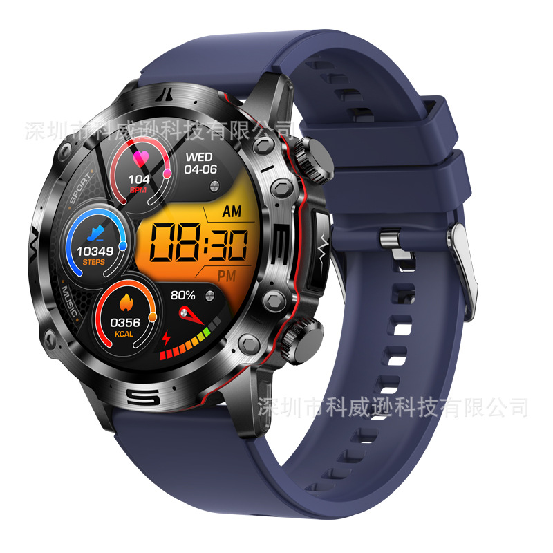 The new ET482 smartwatch features Bluetooth call, high-definition screen for outdoor sports, electrocardiogram monitoring and non-invasive blood sugar monitoring wristband Application Scenario