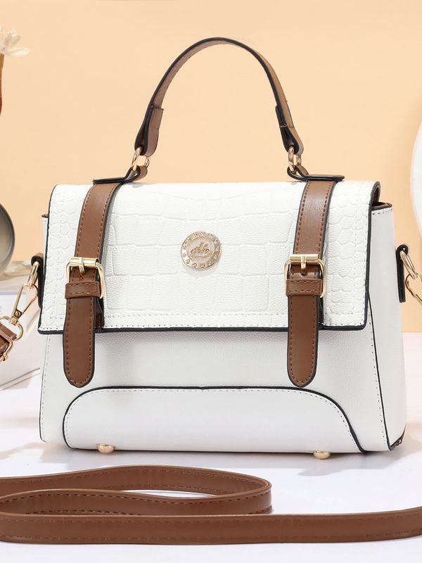 Ladies' small square bag 2023 New style, fashionable, simple and elegant single-shoulder crossbody bag, Korean-style trendy printed hand-held women's bag Application Scenario