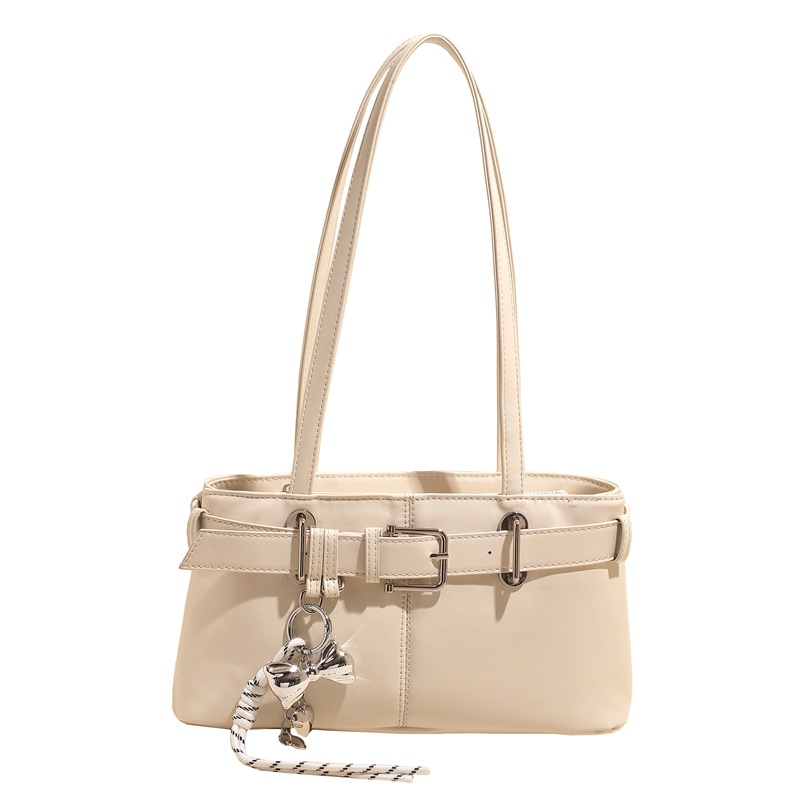 A new trendy and fashionable single-shoulder bag for women in 2025, a simple and versatile hand-held tote bag from South Korea Item Picture