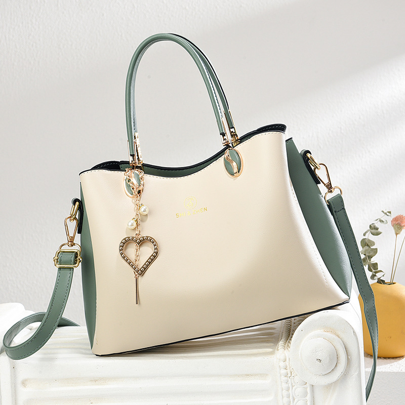 Mom Bag 2025 New Style high-end handbag pendant, elegant and fashionable single-shoulder bag, simple and elegant crossbody bag details Picture