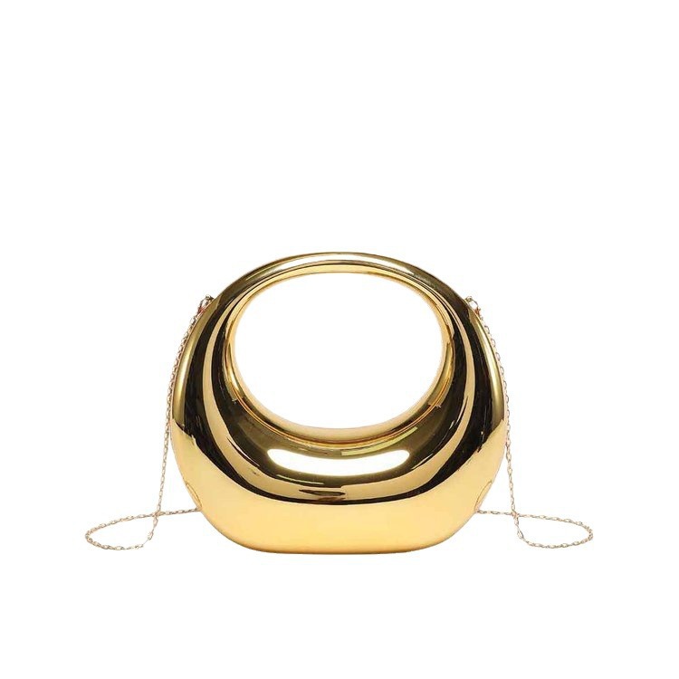 The 2024 new handbag is a solid color large, stylish evening bag for women. It is fashionable, individual and versatile. It is a chain crossbody bag for women Item Picture