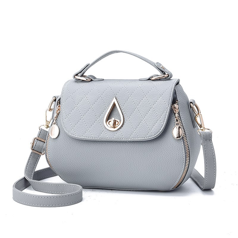 "Little Bag Girls 2022 New Style Women's hand-held fashionable pu single-shoulder crossbody bag Korean version versatile women's bag one-piece consignment. Item Picture