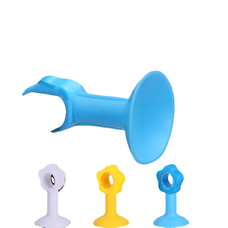 Wholesale of anti-collision upgraded silicone door handles, rubber door stops without perforation pads, and bathroom door stops Item Picture