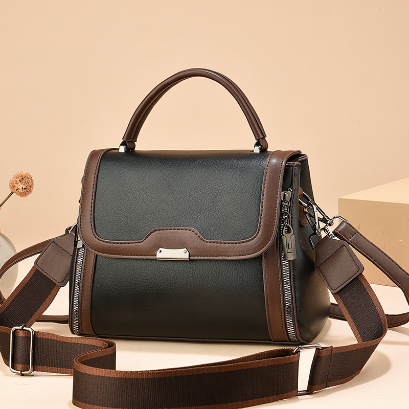 Best-selling women's single-shoulder crossbody bag, elegant mom bag, versatile, new summer 2024 fashionable handbag for middle-aged people details Picture