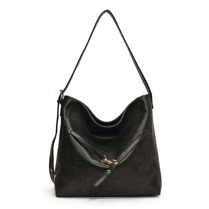The 2024 new style of the fashionable tote bag for women is simple, casual, and has a large capacity. It is a high-end, trendy and versatile underarm bag Item Picture