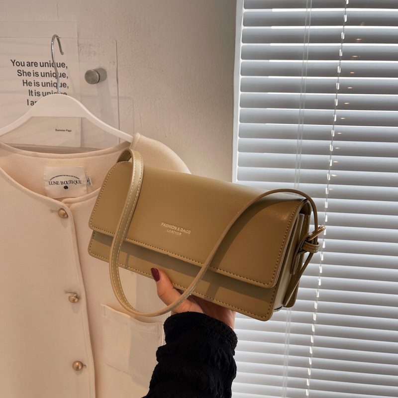 High-end and fashionable commuting small square bag for women, 2024 new trendy and versatile single-shoulder bag, elegant and light luxury crossbody bag Specification drawing