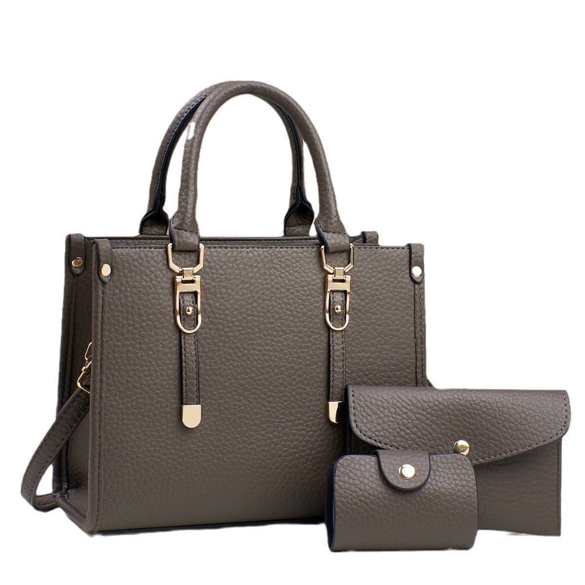 High-end large-capacity handbag for women, 2024 new trendy and fashionable commuter tote bag, versatile single-shoulder crossbody bag Item Picture