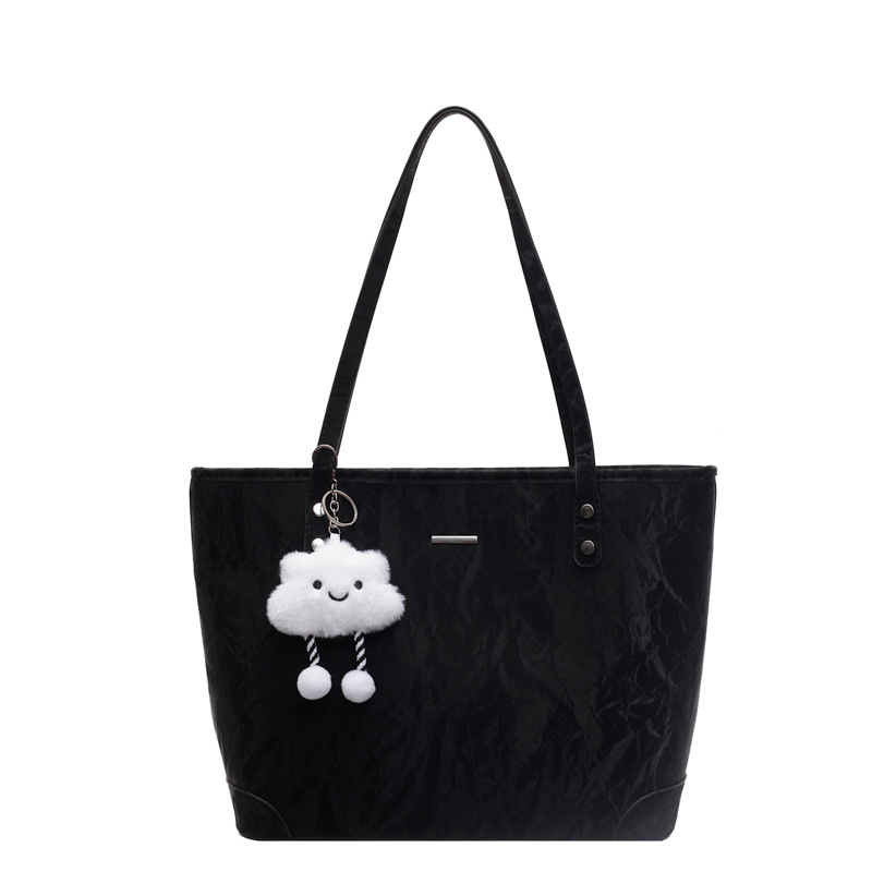 Tote Bag Women 2024 New large-capacity commuter bag, casual, trendy, versatile shoulder bag, high-end shopping bag Item Picture