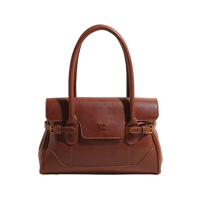 A high-capacity tote handbag for women's 2024 new design, featuring a high-end, light luxury and niche underarm briefcase Item Picture