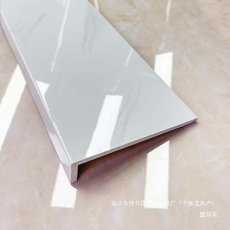 Adhesive window sill acrylic edge board, self-decorative imitation window casing, thickened countertop, waterproof marble composite, China full figure