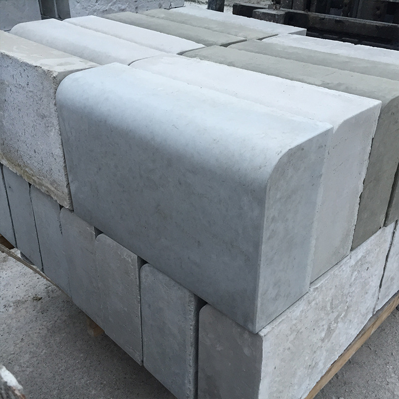 Curbstone, concrete, cement, curb stone, municipal road construction, sidewalk, park, curbstone, solid cement details Picture