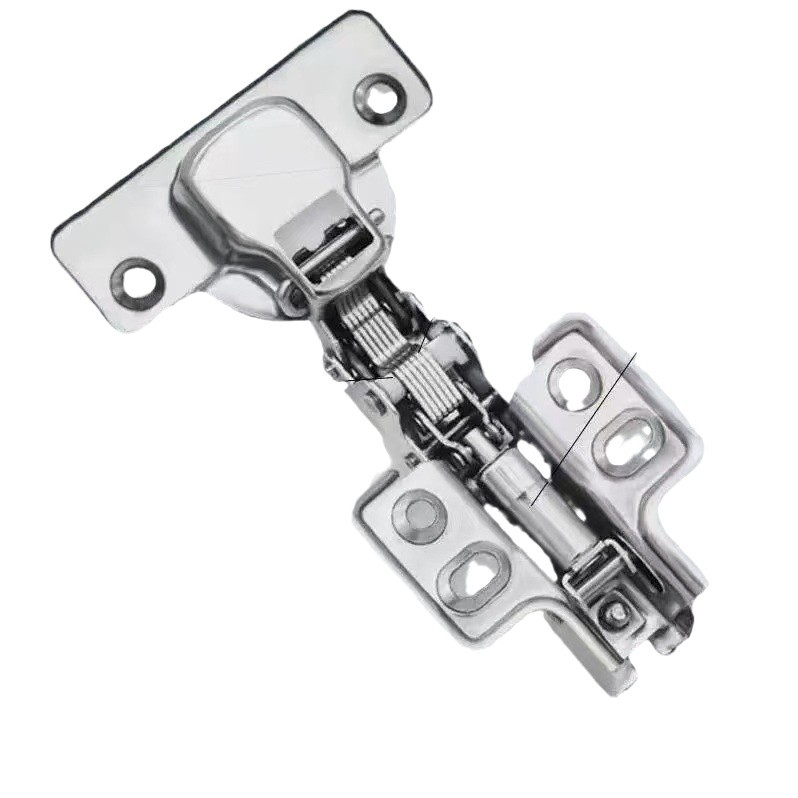 Factory wholesale open tail shallow cup hinge, suitable for buffer wardrobe door hinges, damping and silent 35-cup hinges Item Picture