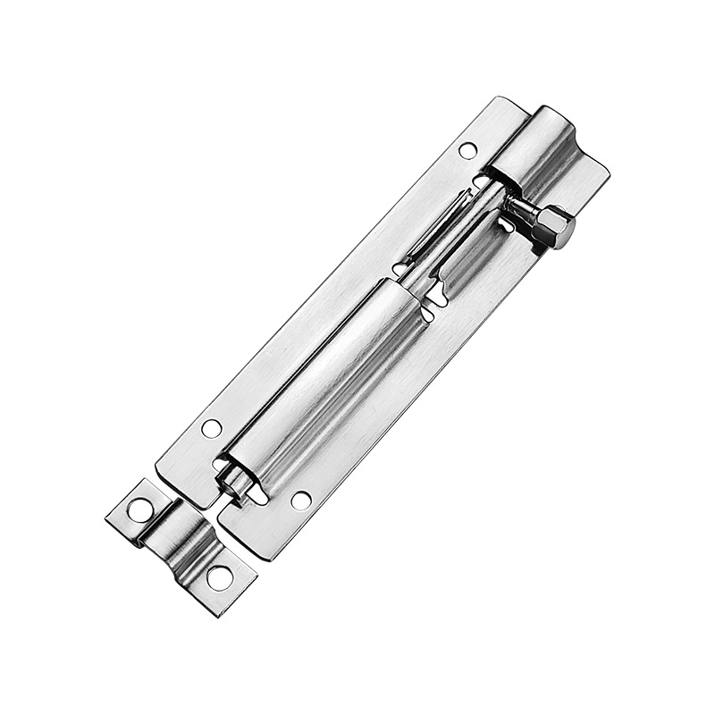 Stainless steel small square latch, bathroom exposed anti-theft latch, door bolt, wooden door, window and door lock, door latch factory direct sales Item Picture