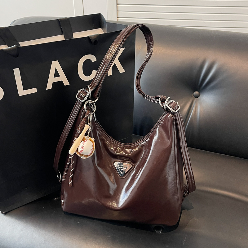 Korean version Tote bag Women's 2025 New trendy student casual backpack, fashionable and versatile, large-capacity single-shoulder bag full figure
