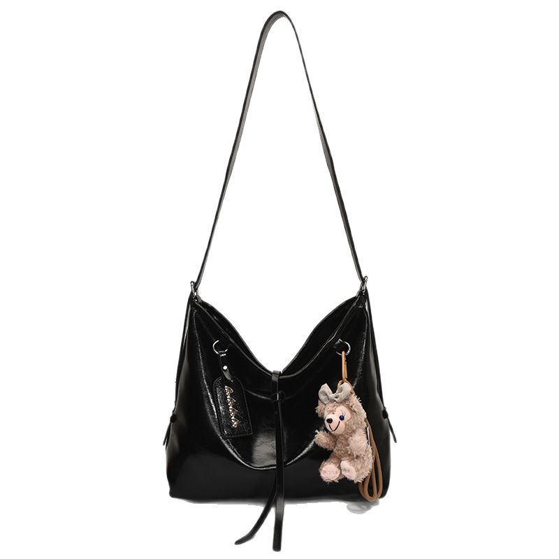 High-end, stylish, large-capacity casual tote bag for women, 2025 new Korean version, fashionable and versatile, single-shoulder crossbody bag Item Picture