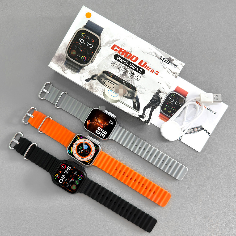 2023 Huaqiangbei s8ultra Smartwatch Bluetooth Call Heart Rate and Blood Pressure Measurement t800ultra Smartwatch details Picture