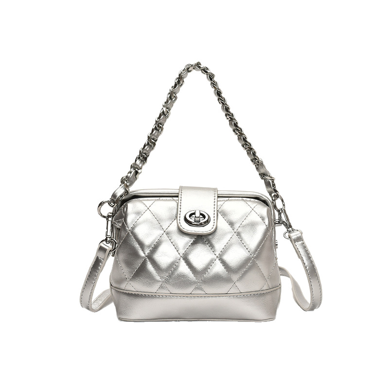 Cross-border high-end style Chanel-style diamond-shaped chain underarm bag 2025 new niche fashion versatile single-shoulder crossbody bag Item Picture