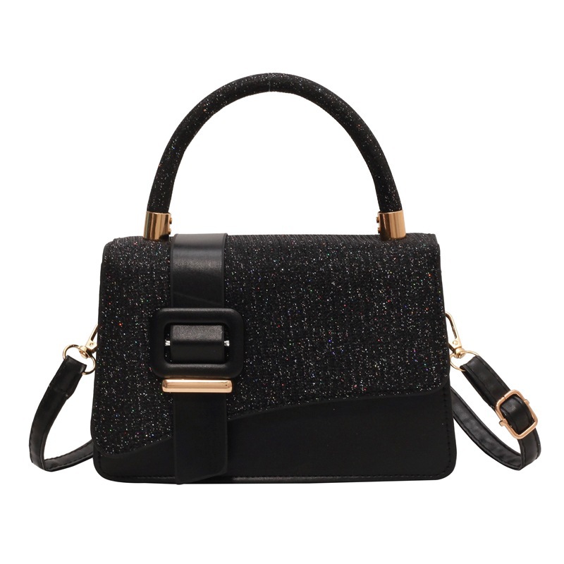 The 2023 new women's bag with belt buckle features a trendy and niche design. It is a simple and fashionable single-shoulder bag and a women's crossbody bag Item Picture