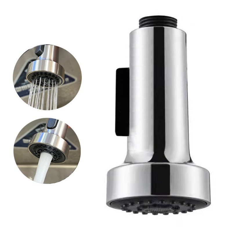 Double-blade sink, Little Waist, universal faucet, extended bubble maker, multi-functional splash-proof and pull-out faucet for the kitchen Application Scenario