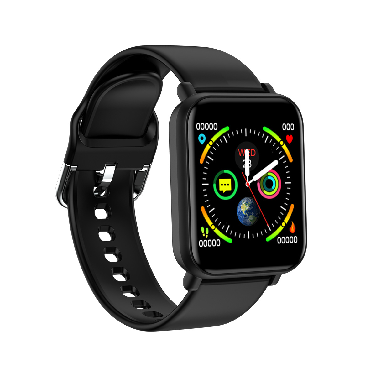 The new R16 Bluetooth multi-functional sports smart bracelet measures heart rate, blood pressure and blood oxygen, and offers multiple sports modes Item Picture
