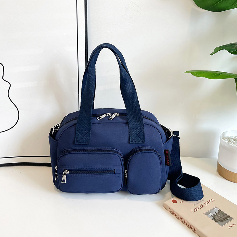 Commuting and casual large-capacity pillow bag 2025 Summer new style single-shoulder crossbody bag with a textured handbag full figure