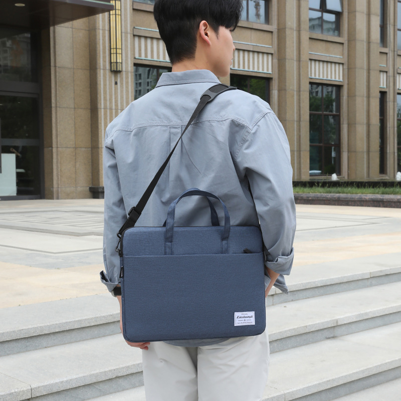 New solid-color Oxford cloth briefcase, large-capacity canvas handbag and crossbody bag for summer 2025 Application Scenario