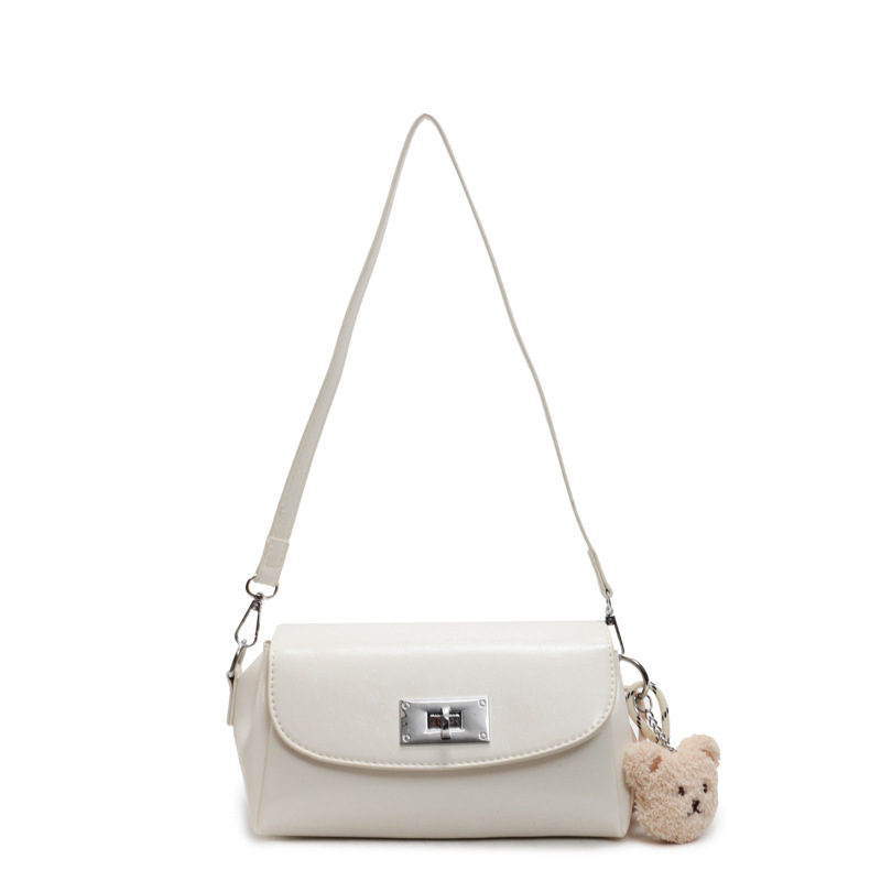 Korean style versatile and niche pillow bag for women, new Spring/Summer 2025 casual commuting trend, casual single-shoulder small square bag Item Picture