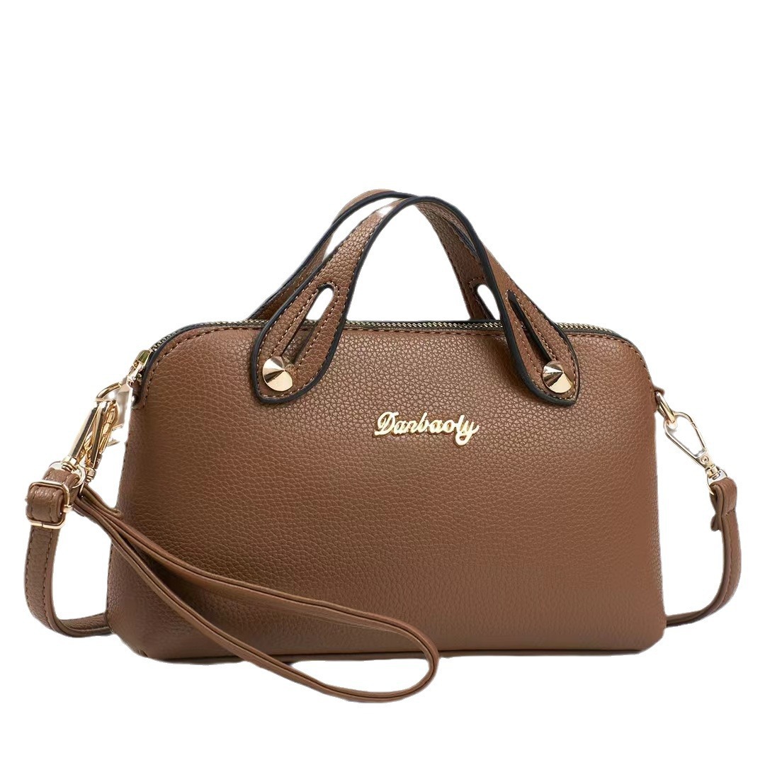 New Spring/Summer 2024 Korean style light and casual small bag, large capacity single-shoulder crossbody bag, simple handbag Item Picture