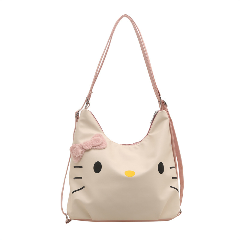 Women's backpack 2025 New retro college style, versatile, large-capacity casual, college student commuting bag, single-shoulder bag Item Picture