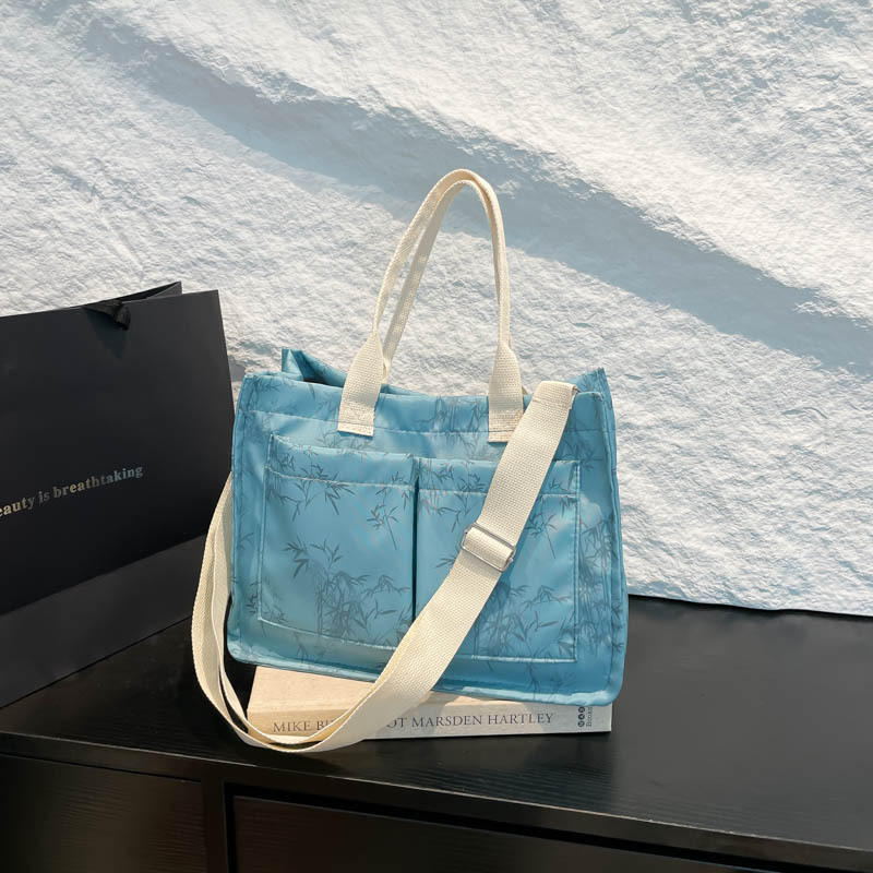 European and American retro women's handbag 2025, casual, simple, large-capacity tote women's bag, single-shoulder crossbody bag full figure