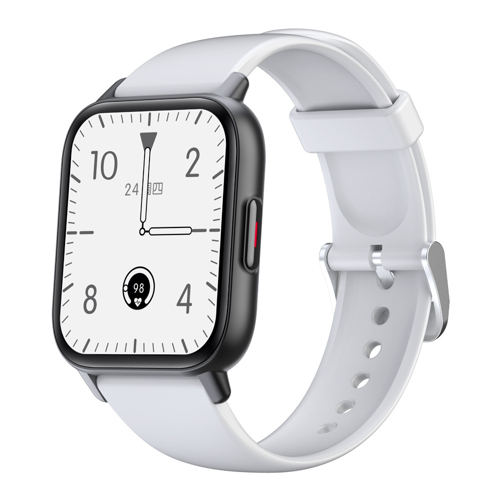 Factory direct sales QS16pro body temperature, heart rate, blood oxygen, waterproof, large battery 270mah men's and women's sports smartwatch Specification drawing