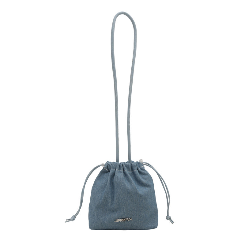 The 2025 summer new stylish, simple bucket bag is a trendy and niche design for women's single-shoulder crossbody Item Picture