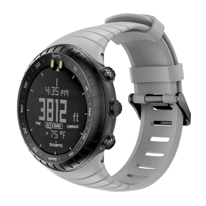 Suitable for SUUNTO Core Core series TPU watch straps and Suunto Core sports silicone watch straps Specification drawing