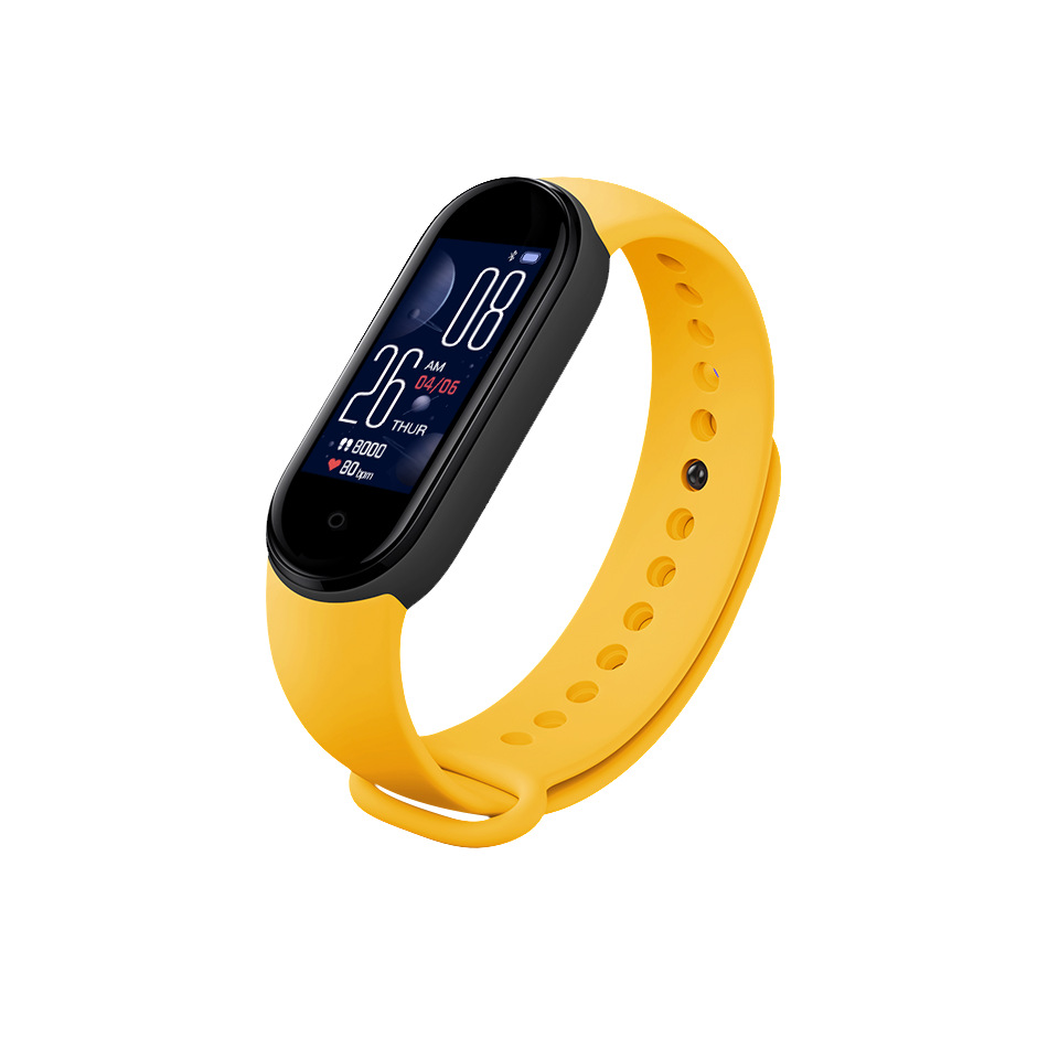 Magnetic M5 smart bracelet, step counting, heart rate, blood oxygen monitoring, health monitoring, waterproof Bluetooth electronic bracelet, cross-border Item Picture