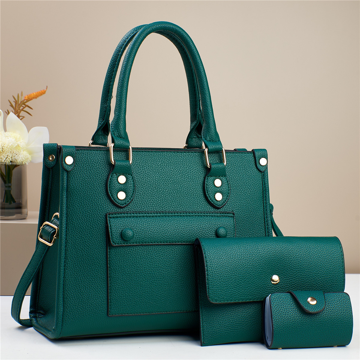 A popular large bag manufacturer for foreign trade, a versatile winter handbag, a new women's fashion single-shoulder crossbody bag for 2024 full figure